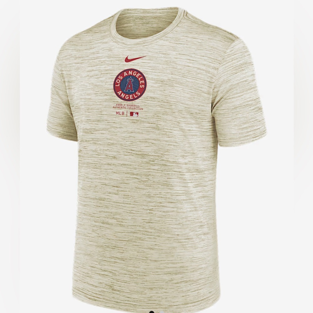 NWT Los Angeles Angels City Connect practice Velocity Nike Dri-FIT MLB T-Shirt